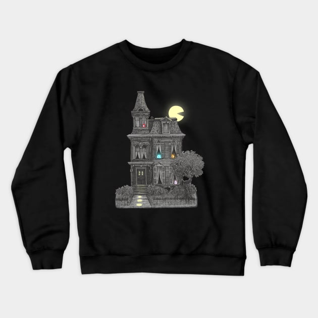 Haunted by the 80's Crewneck Sweatshirt by Terry Fan